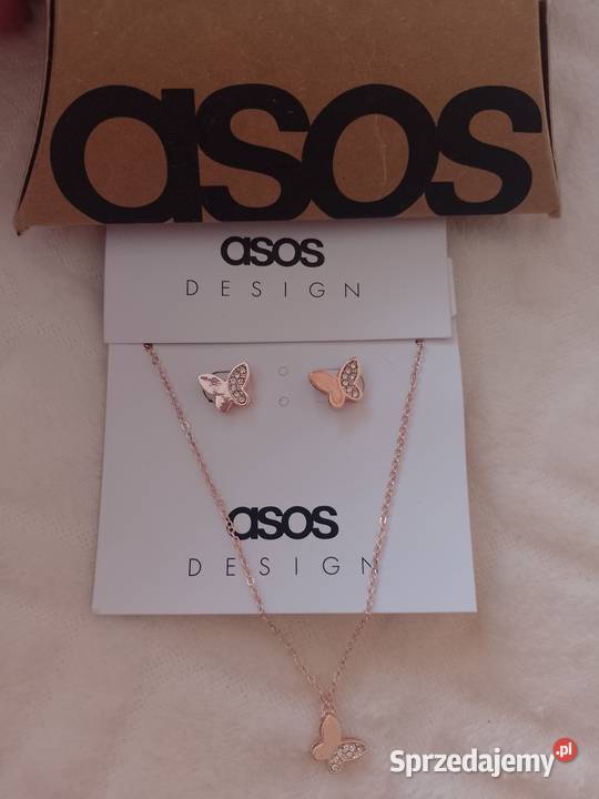 ASOS Zestaw biżuterii z Londynu naszjnijy Dla kobiet Kraków
