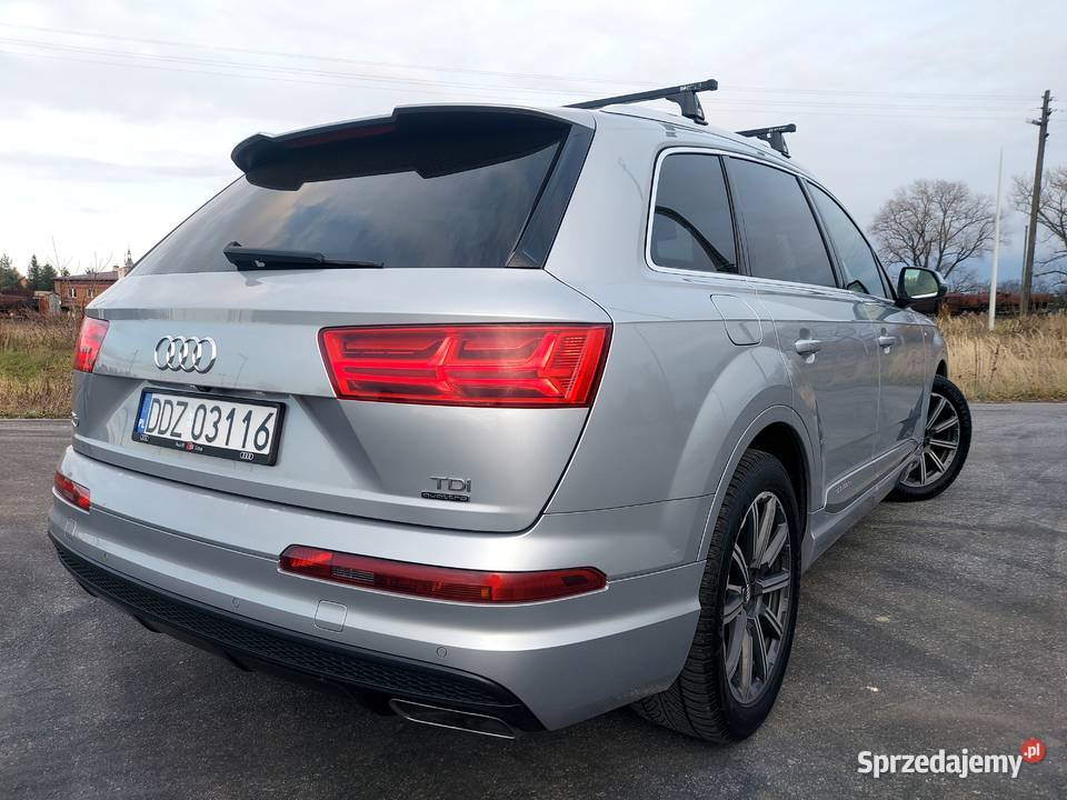 Audi Q7 S Line Quattro Salon Piękny Rejestracja gniazdo USB Dzierżoniów