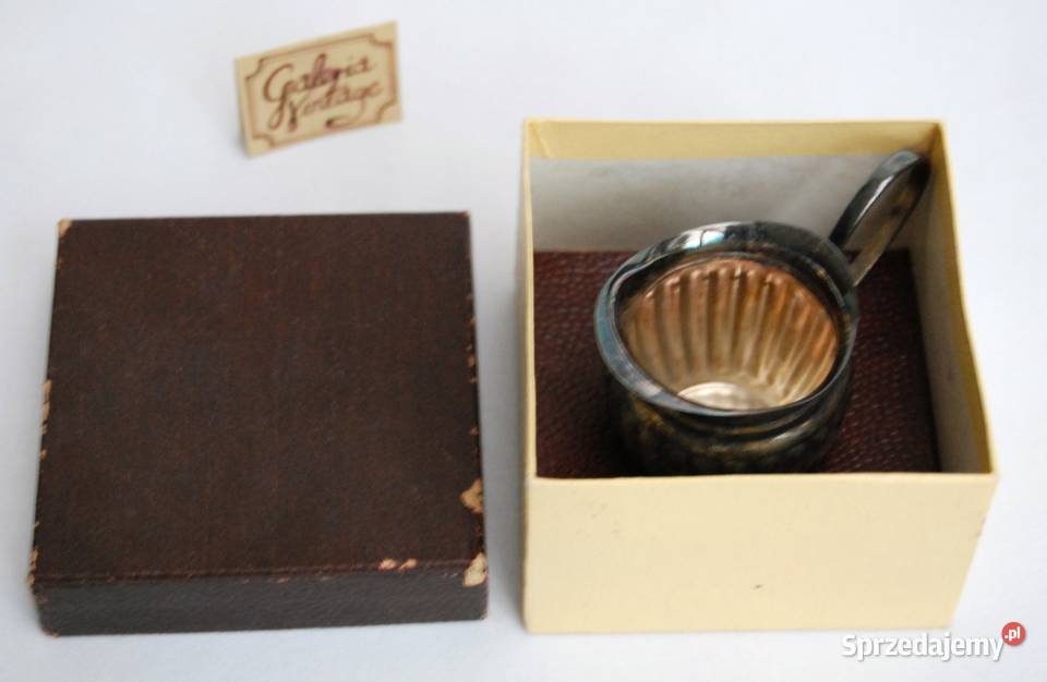 Posrebrzany mlecznik platerowany srebrem lubelskie Lublin sprzedam