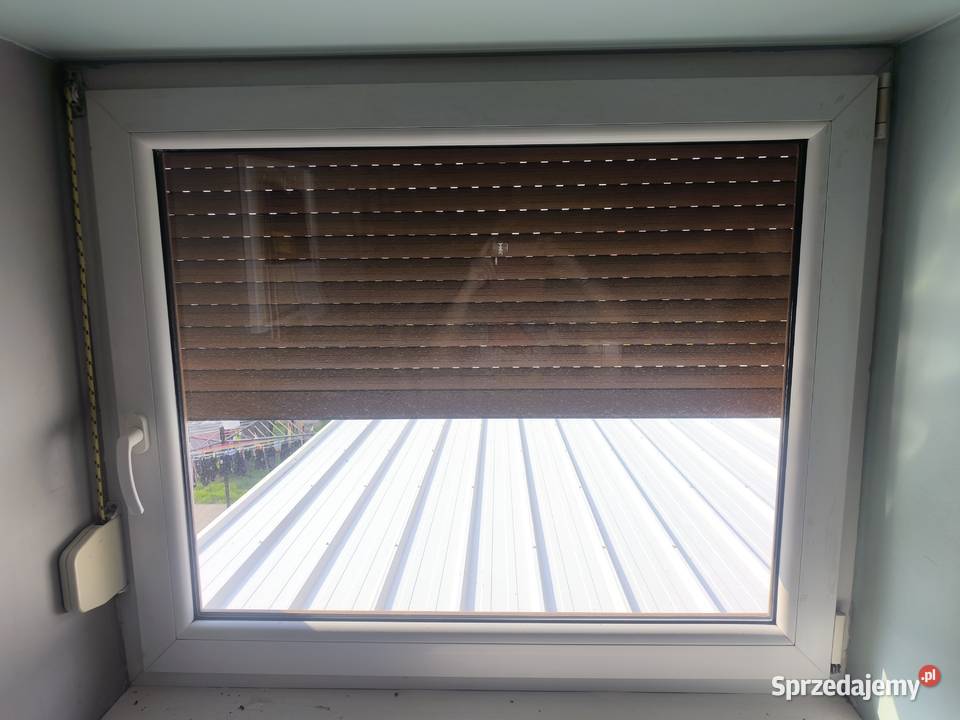 Okno roleta siatką na owady i parapet wielkopolskie Sobiałkowo