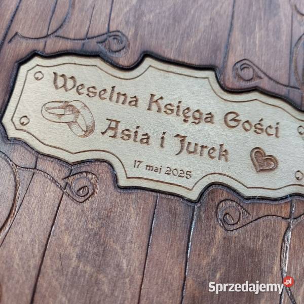 Drewniany Segregator A4 Personalizowany i