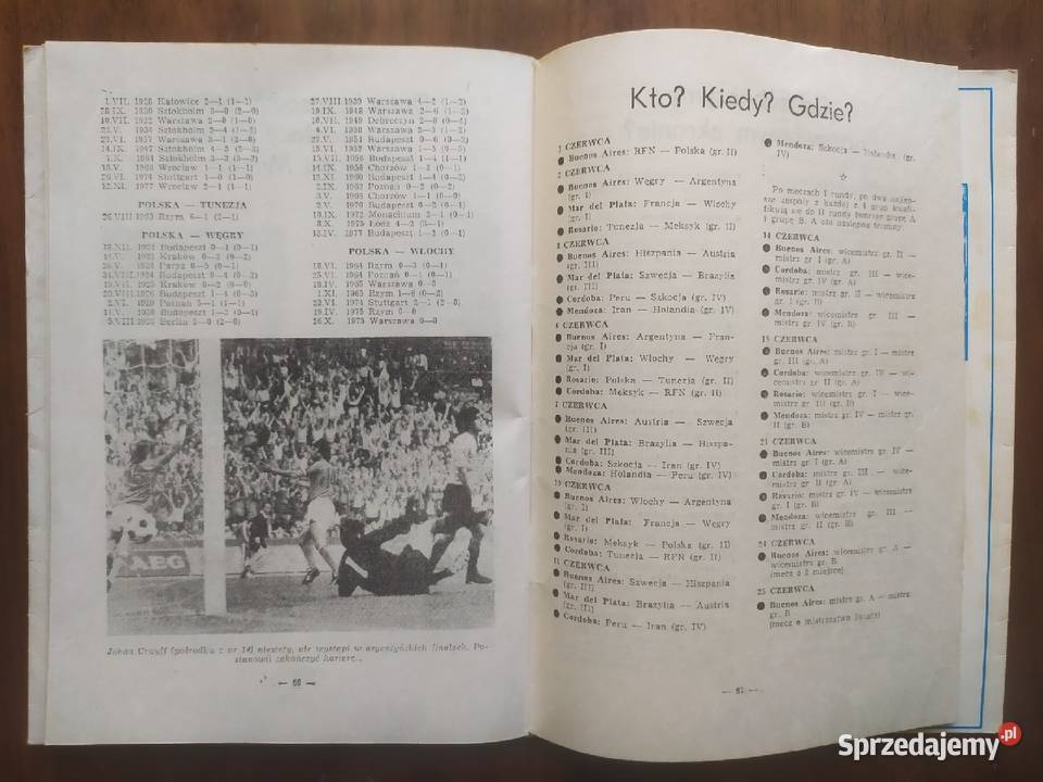 Skarb kibica MŚ Argentyna 1978 łódzkie Łódź