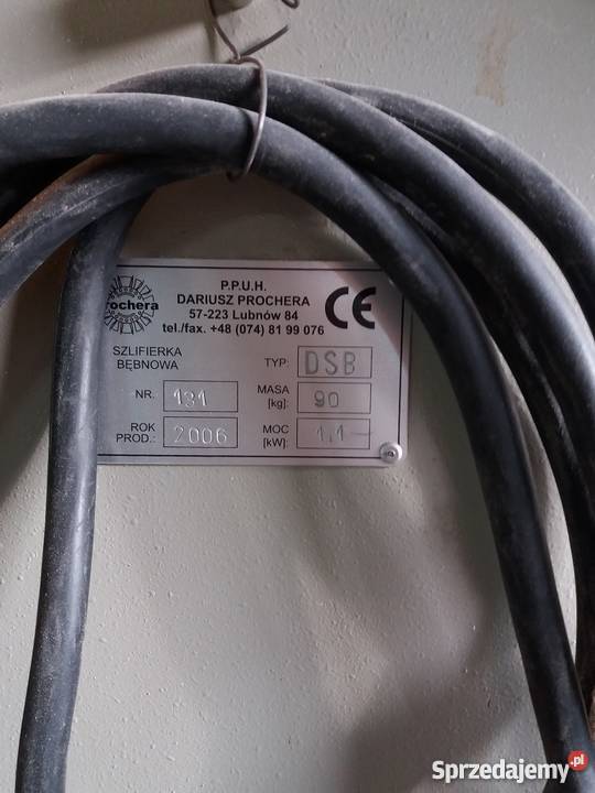 Szlifierka Bębnowa PROCHERA małopolskie