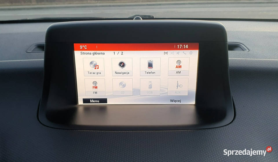 Opel Meriva Podgrzewane foteleNawigacjaCzujniki kurtyny powietrzne Przyszowice
