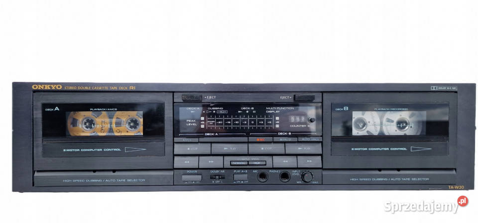 Onkyo TA W 30 TAW30 magnetofon casette deck wielkopolskie Międzychód
