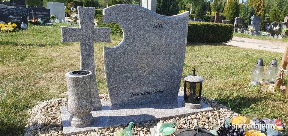 Nagrobek amerykański granit brąz królewski 1273 Świdnica