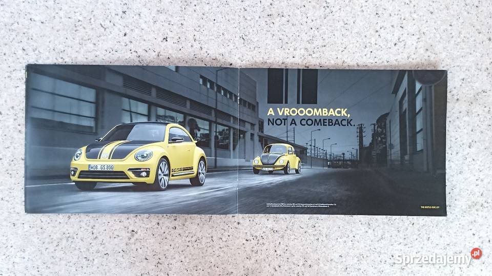 VW Volkswagen Beetle GSR Prospekt Bytom