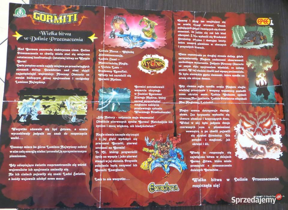 Karty Gormiti mapa Poznań