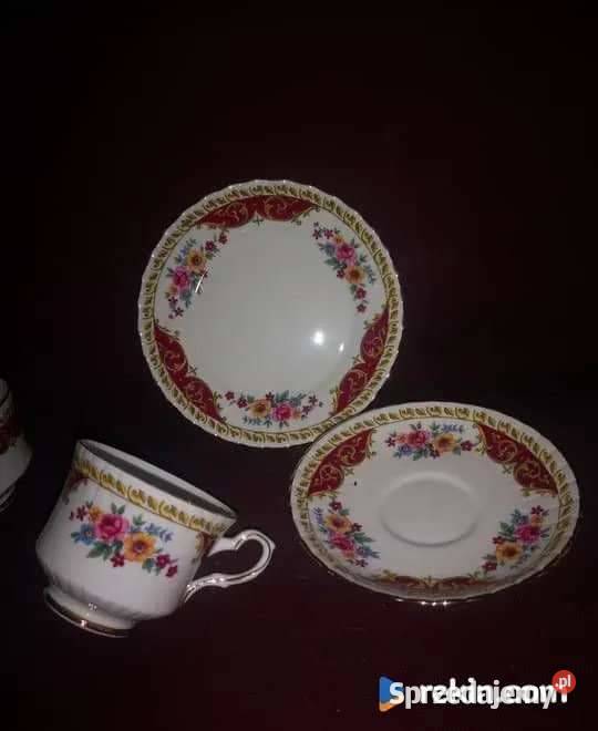 Filiżanka z talerzykiem Richmond Royal Stafford pomorskie Gdańsk