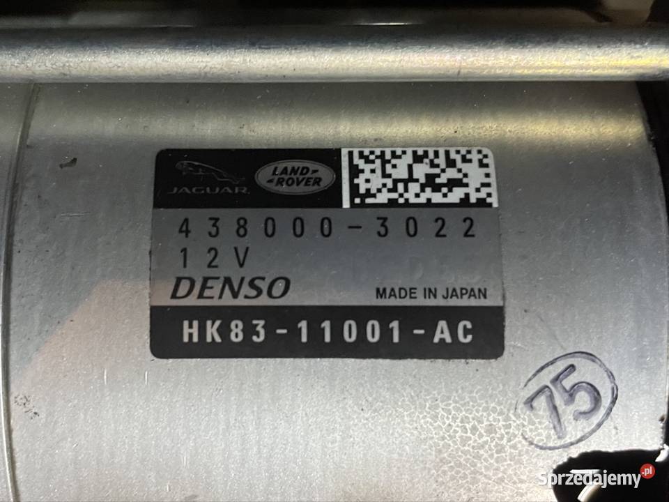 HK8311001AC rozrusznik Jaguar fpace x761 range Szczecin sprzedam