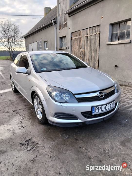 Opel Astra H GTC 18 benzyna 2008 Gołuchów sprzedam