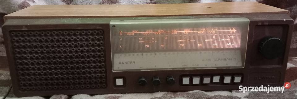Radio Unitra Taraban sprawne Gdynia