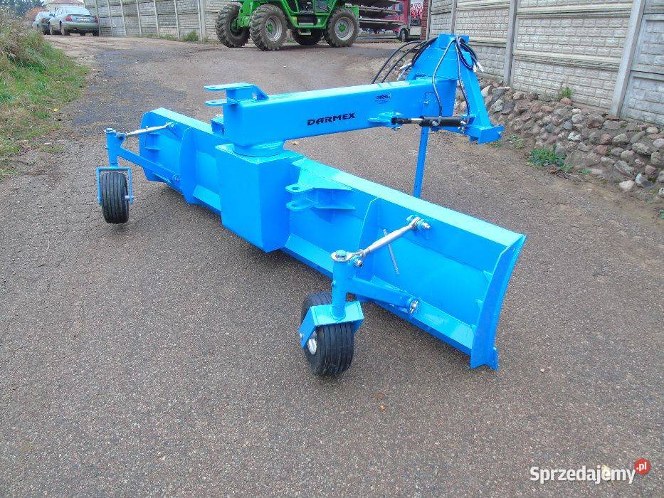 DARMEX Pług równiarka do śniegu ziemi 23do 33m nieuszkodzony Barszcze