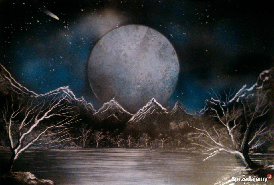 obrazy malowane sprayem Świątniki Górne sprzedam