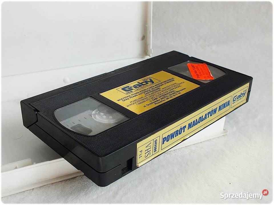 Kaseta VHS Powrót Małolatów Ninja Ninja Kids Żary