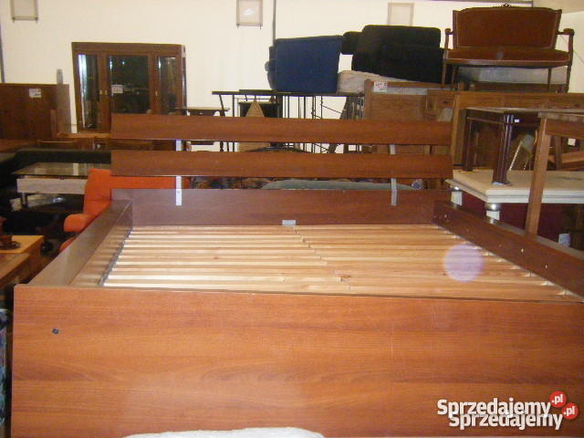 łóżko sypialniane 180200 z materacem IKEA