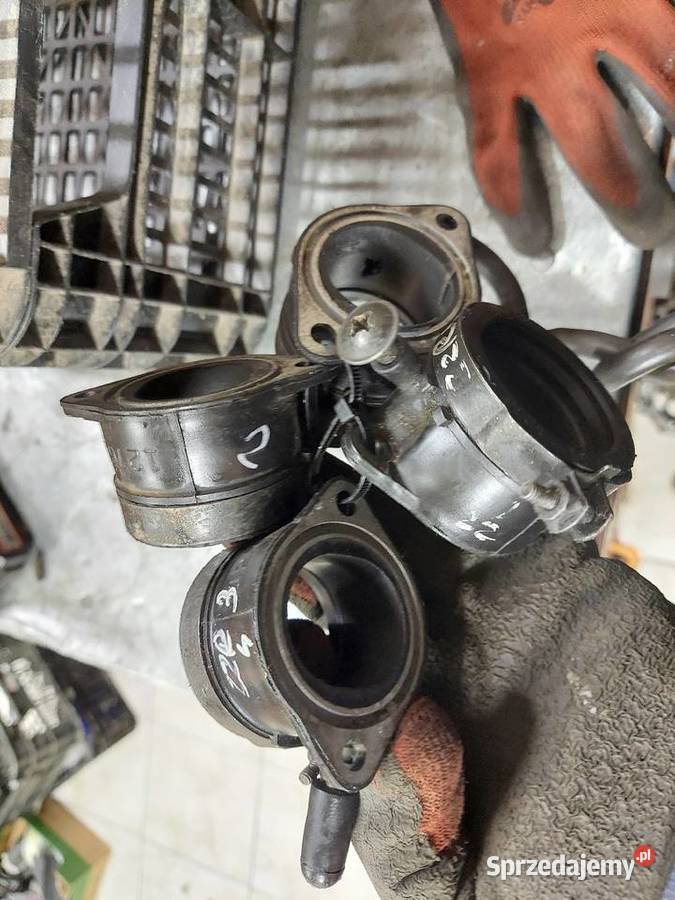 Kawasaki ZZR 600 króćce ssące gumy dolotowe dolnośląskie Jelenia Góra