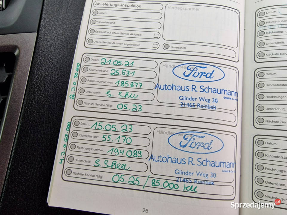Ford Transit Connect bezwypadkowy 74305 NOWE komputer pokładowy Czarnków