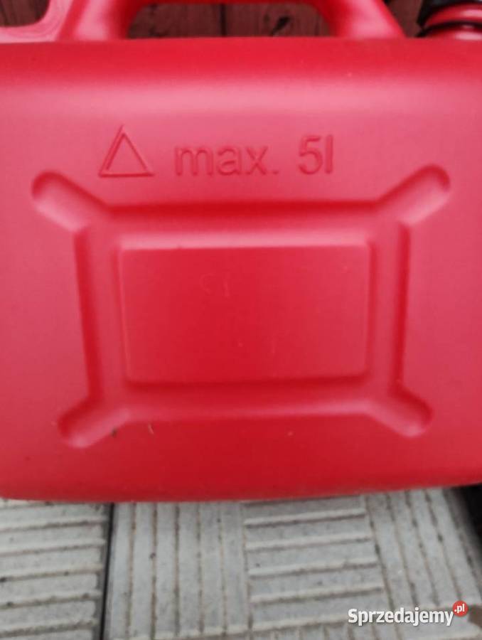 Kanister plastikowy 5 litrowy i 20 litrowy z Olecko
