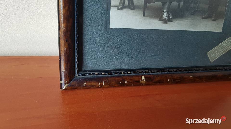 Stara oprawiona fotografia początek XX w Dąbrowa Dąbrowa Górnicza sprzedam