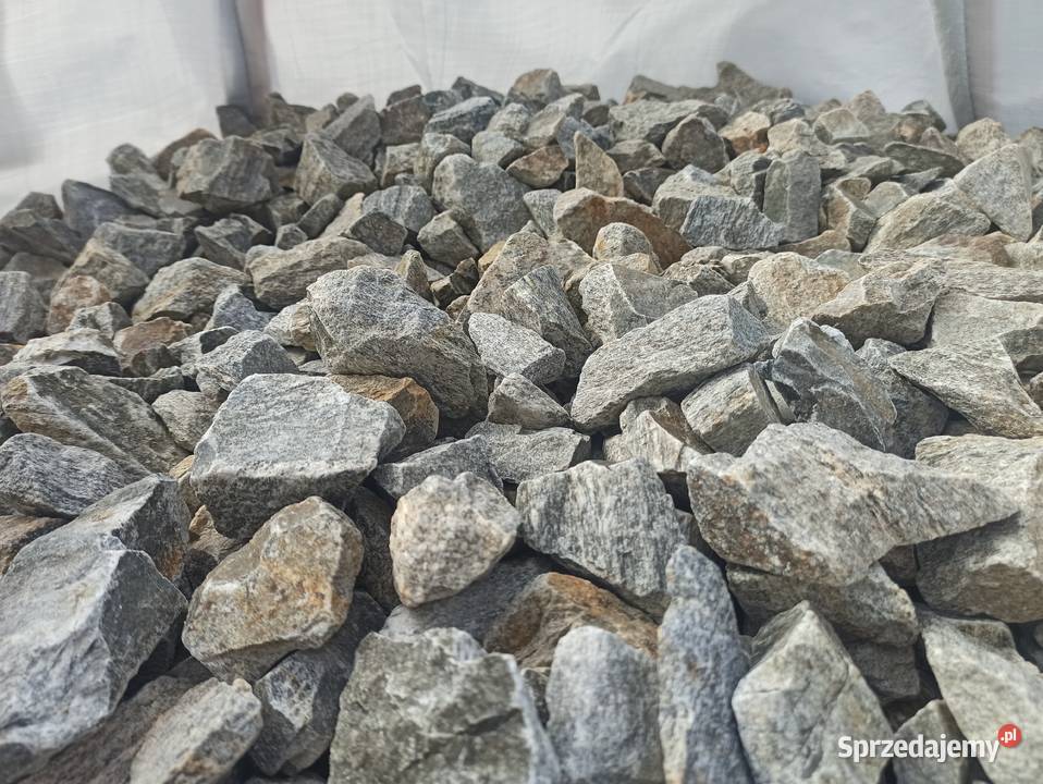 Kora Kamienna Kamień do gabionu Granit Biała Gdańsk
