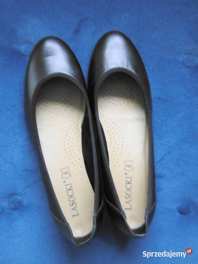 Lasocki Nowe skórzane pantofelki 39 mazowieckie Warszawa