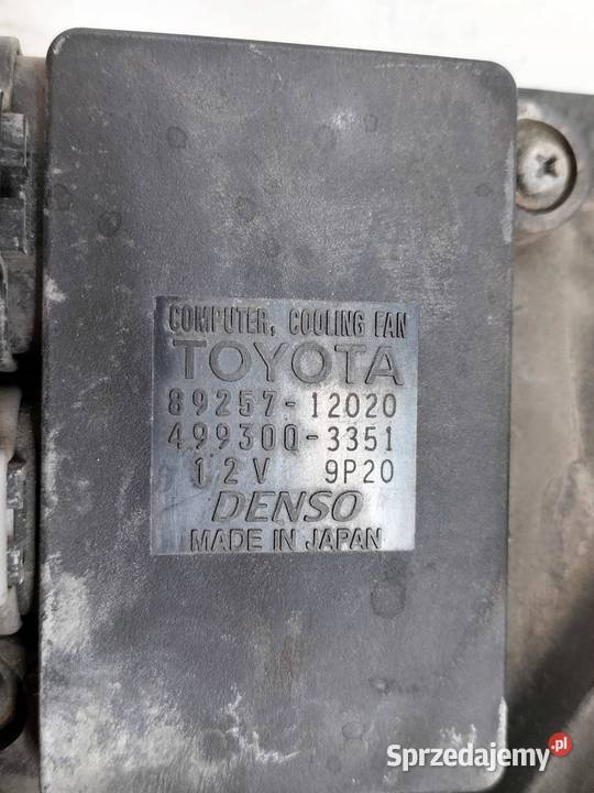 WENTYLATOR CHŁODNICY 16 B T27 163630D130 Rok produkcji 2013 Układ chłodzenia