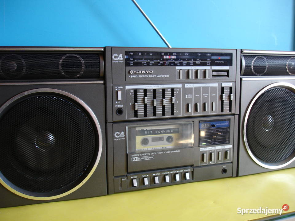 Radiomagnetofon SANYO C4 Zielona Góra