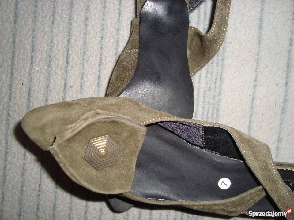 Buty damskie na metalowym obcasie Rozmiar 37 mazowieckie Ostrołęka