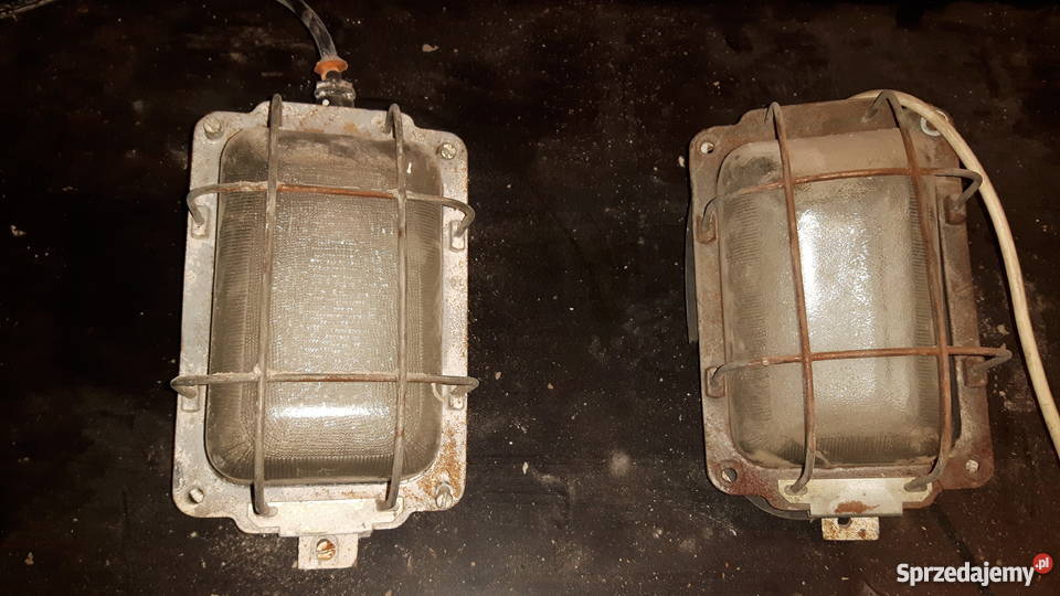 Stare lampy przemysłowe ponad 20 Zielona Góra sprzedam