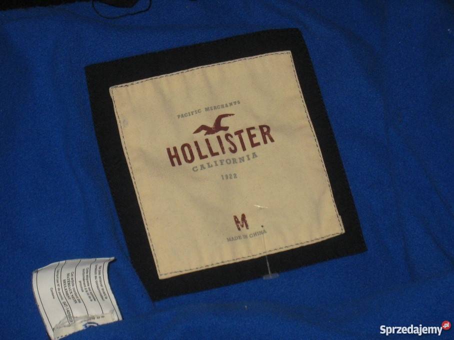 Hollister Abercrombie granatowa kurtka Wieliczka