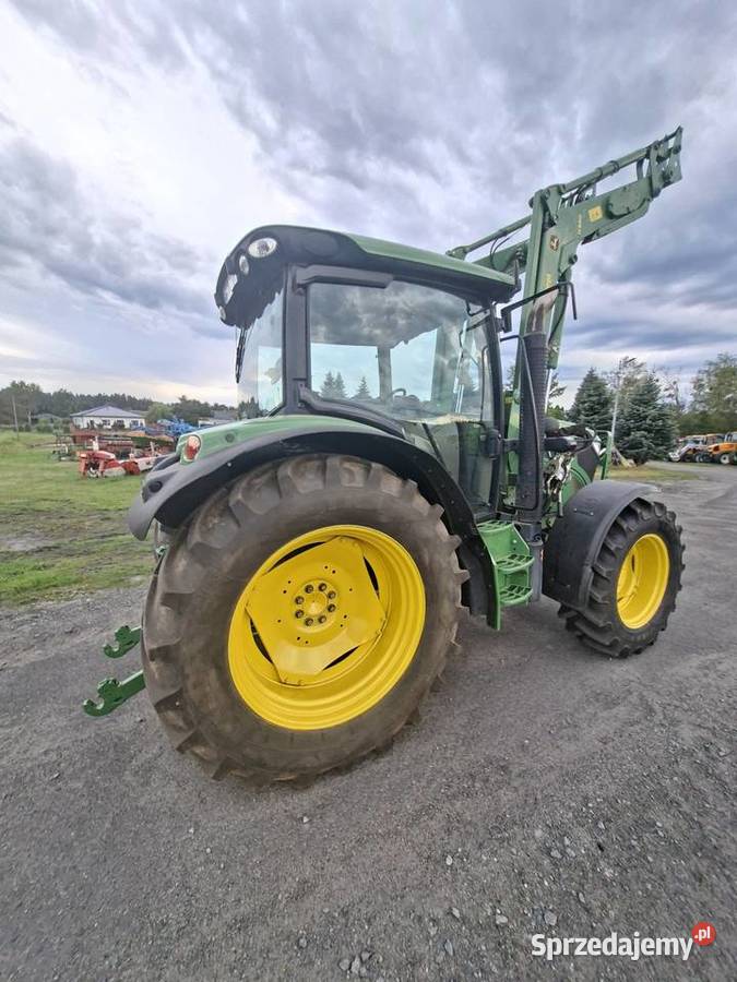 John Deere 6115r 14 r Z Turem JD H 340 moc 115 4 Półbiegi pod obciążeniem Czersk sprzedam