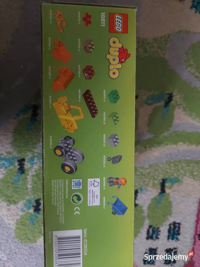LEGO DUPLO 10811 Koparkoładowarka pudełko 2 lata+ Klocki Warszawa sprzedam