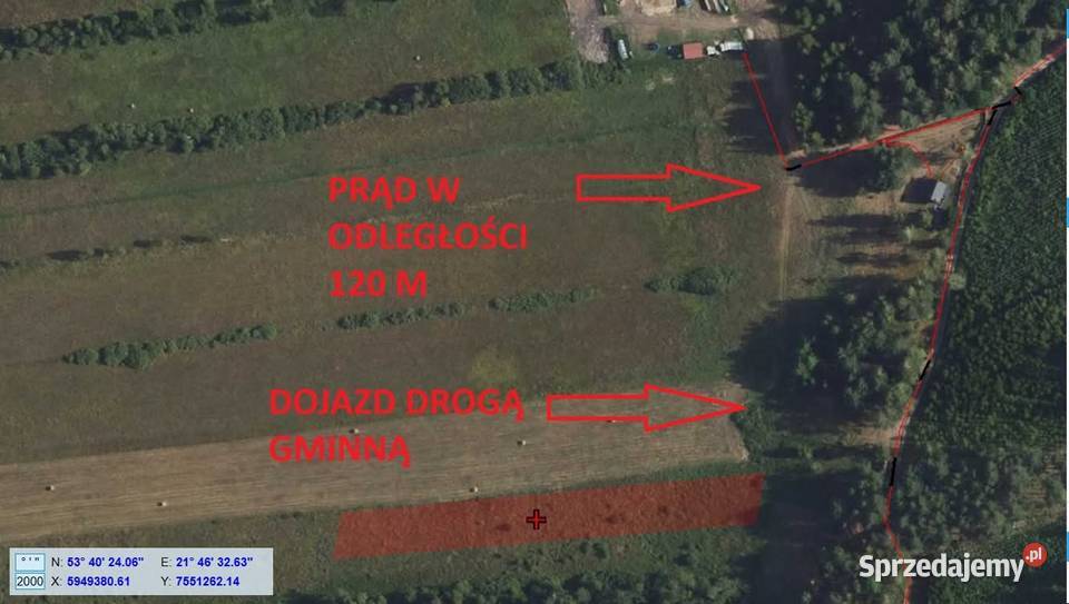 Działka rekreacyjna 3004 m2 w Karwiku 22zł/m2 sprzedam
