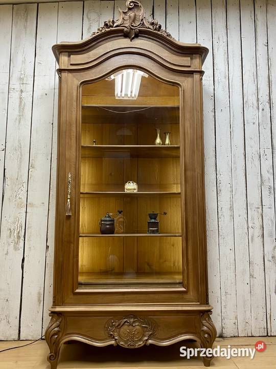 BIBLIOTEKA witryna renowacji Ludwik XV Francja Poznań sprzedam