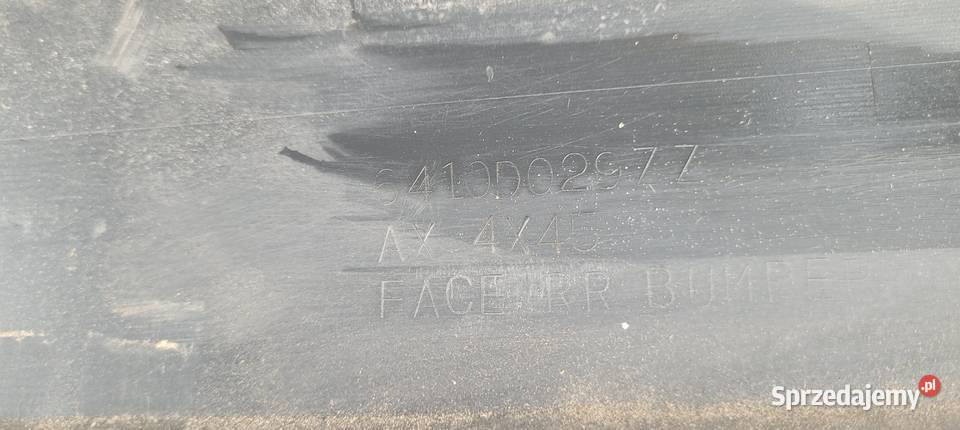 ZDERZAK TYŁ TYLNY MITSUBISHI ECLIPSE CROSS śląskie Ruda Śląska