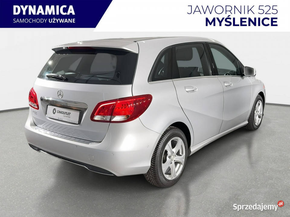 Mercedes B 180 VAT 23 16 122 automat 2015 r łopatki zmiany biegów małopolskie Myślenice