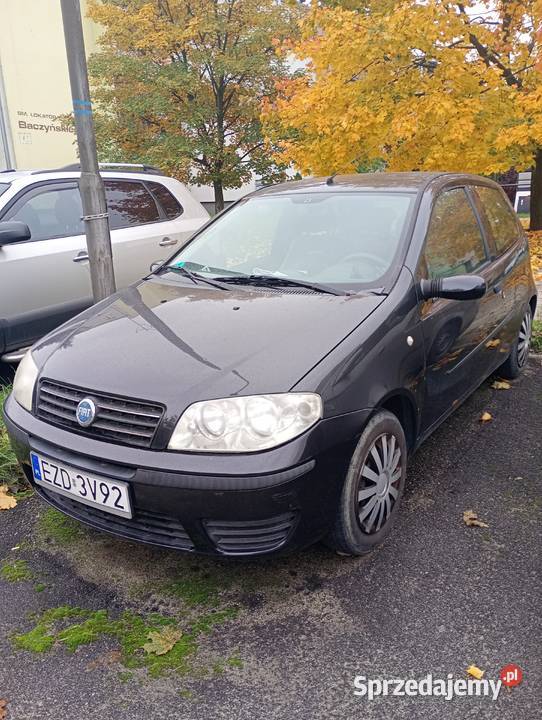 Fiat Punto 2005r 12 LPG czysty i zadbany 174000km łódzkie Zduńska Wola