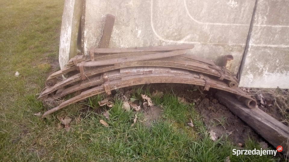 Resory do przyczepki Niewodna sprzedam