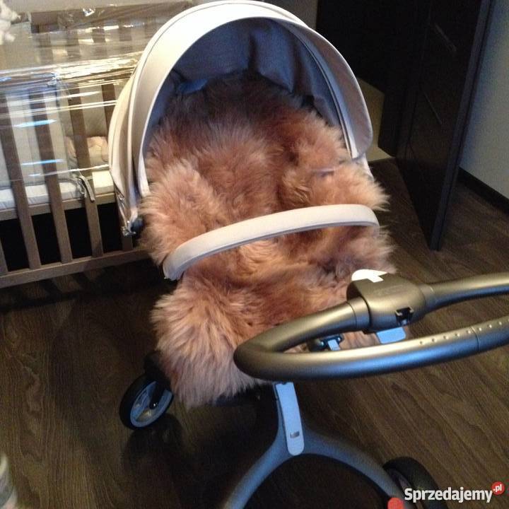 Naturalna skóra owcza do wózka Stokke Pozostałe lubelskie Konopnica