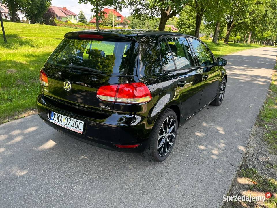 Volkswagen Golf VI 14 MPI czarny małopolskie Kalwaria Zebrzydowska sprzedam