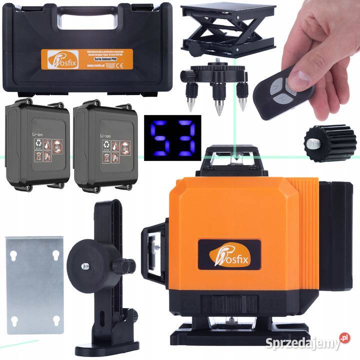 Poziomica Laserowa 16 Linii ROT16LB USBC IP54 małopolskie sprzedam