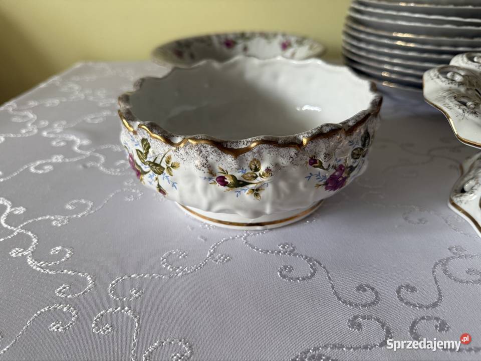 Porcelana Chodzież Złota Róża Zestaw Projekt sprzedam