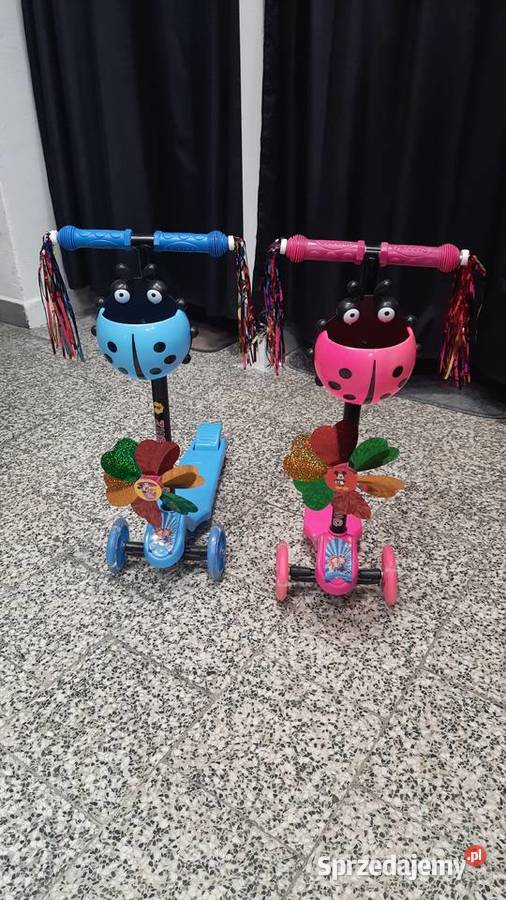 Hulajnoga trójkołowa ze świecącymi kółkami LED 2 Dębica