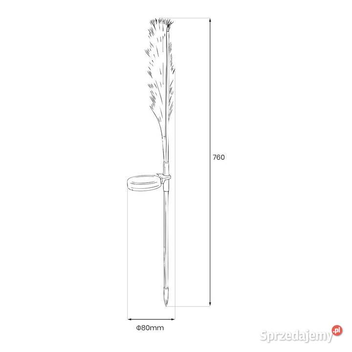 Lampka Solarna Pampas 3000K IP44