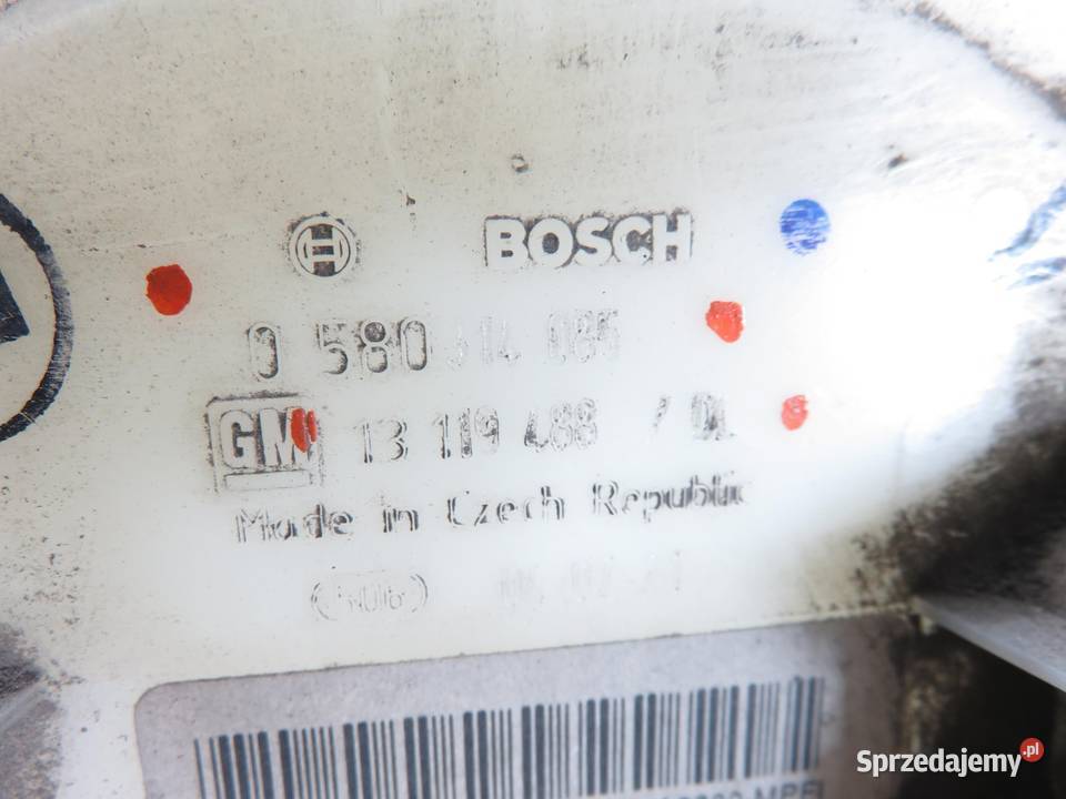 POMPA PALIWA OPEL ASTRA H 20 Turbo 0580314085 osobowe małopolskie