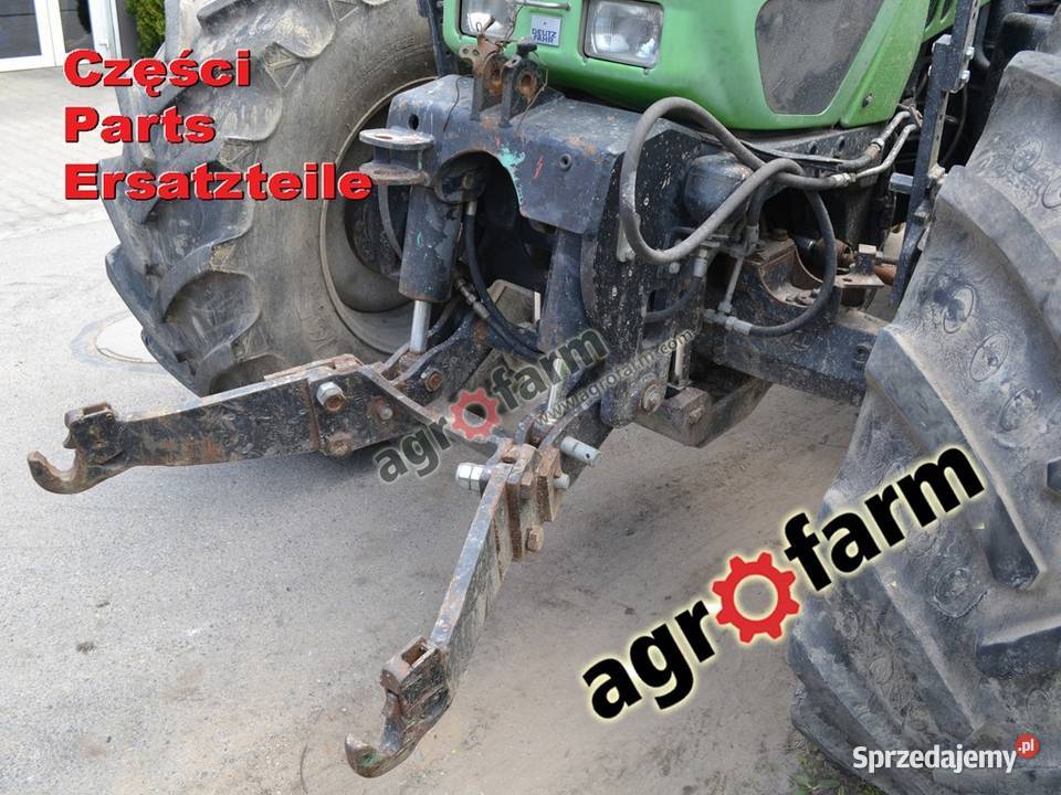 Deutz Agrotron 260 części skrzynia biegów silnik Byków