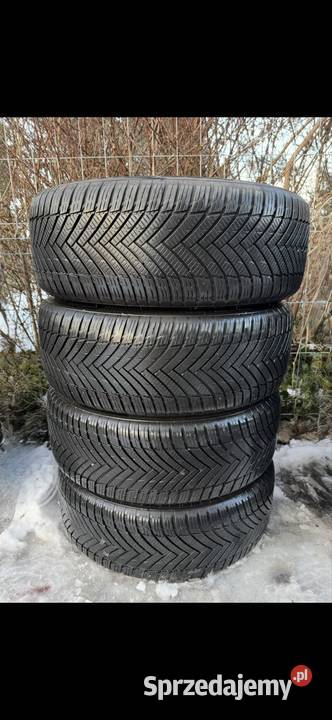 Felgi stalowe 4x108 opony wielosezon 2155516 Średnica 16" Samochodowe Opony i felgi Krępiec
