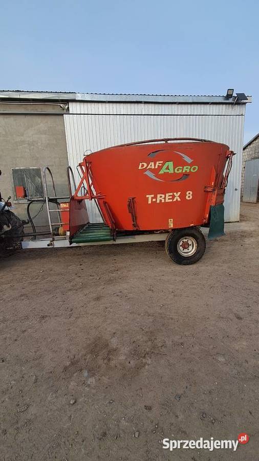 Sprzedam paszowóz daf agro 8 trex 8m3 Gołymin-Ośrodek