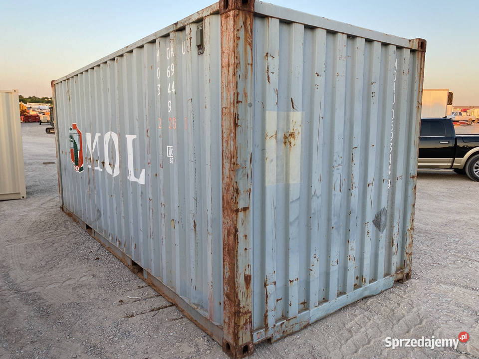 Kontener morski magazynowy budowlany 20DV 6 Magazynowanie Tarnów
